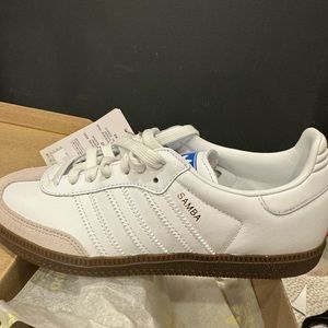 Adidas OG Sambas unisex white leather